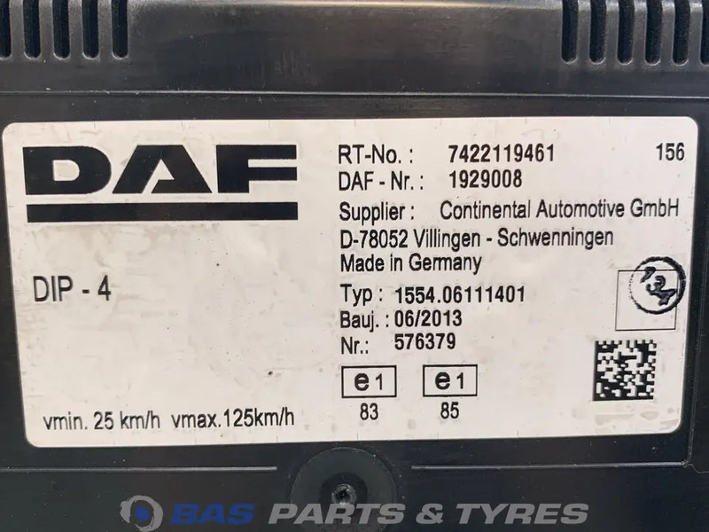 DAF LF55 Euro 4-5 - 대시보드 트럭 용 : 사진 3 DAF LF55 Euro 4-5 - 대시보드 트럭 용 : 사진 3