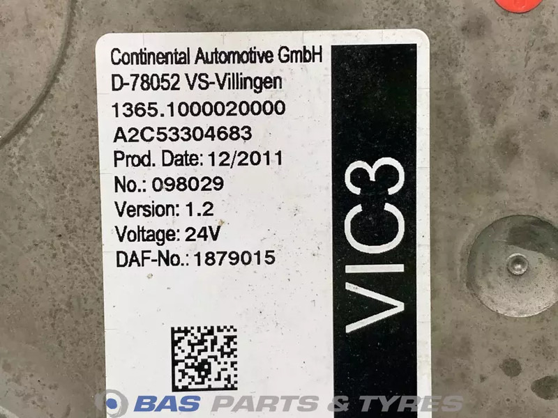 DAF Regeleenheid VIC DAF 1778409 - 케이블/ 와이어 하니스 트럭 용 : 사진 2 DAF Regeleenheid VIC DAF 1778409 - 케이블/ 와이어 하니스 트럭 용 : 사진 2