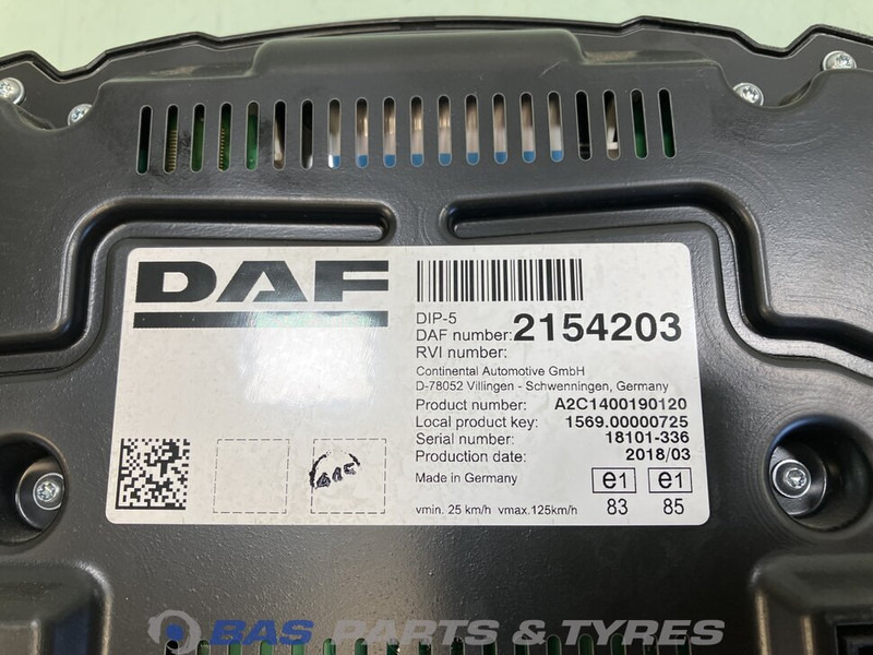 DAF XF106 - 대시보드 트럭 용 : 사진 3 DAF XF106 - 대시보드 트럭 용 : 사진 3