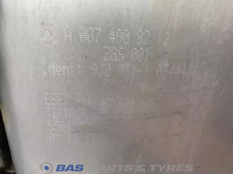 Mercedes-Benz Actros MP4 Uitlaatdemper Mercedes A 003 490 78 12 - 배기 시스템 트럭 용 : 사진 5 Mercedes-Benz Actros MP4 Uitlaatdemper Mercedes A 003 490 78 12 - 배기 시스템 트럭 용 : 사진 5