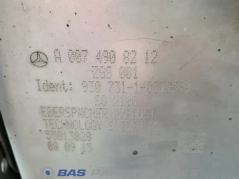 Mercedes-Benz Actros MP4 Uitlaatdemper Mercedes A 003 490 78 12 - 배기 시스템 트럭 용 : 사진 5 Mercedes-Benz Actros MP4 Uitlaatdemper Mercedes A 003 490 78 12 - 배기 시스템 트럭 용 : 사진 5