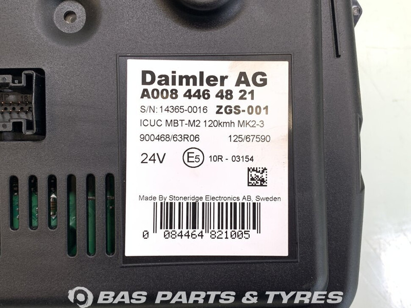 Mercedes-Benz Antos MP4 Instrumentenpaneel Mercedes A 008 446 48 21 - 대시보드 트럭 용 : 사진 3 Mercedes-Benz Antos MP4 Instrumentenpaneel Mercedes A 008 446 48 21 - 대시보드 트럭 용 : 사진 3