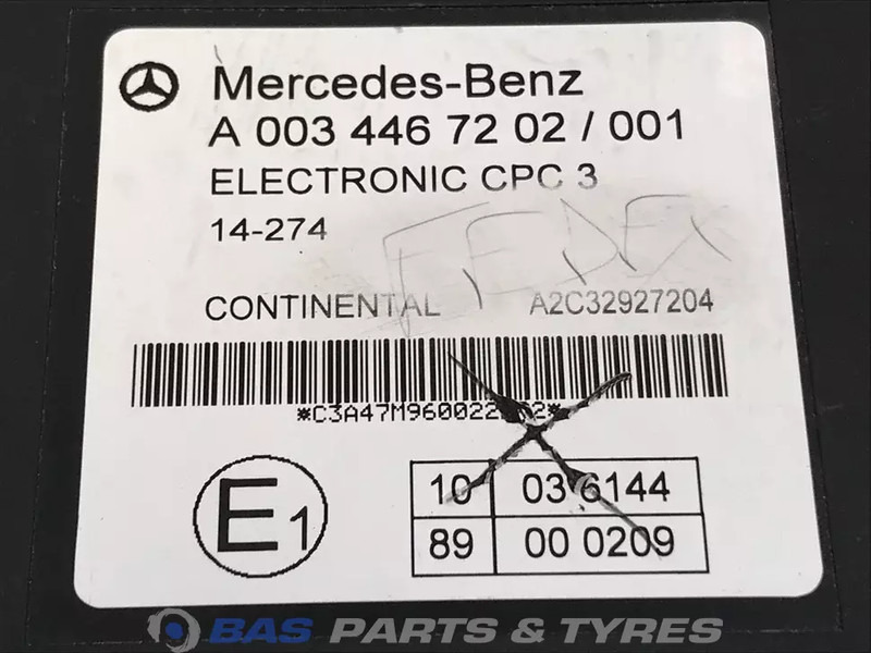 Mercedes-Benz Atego CPC3 module Mercedes A 003 446 28 02 - ECU 트럭 용 : 사진 2 Mercedes-Benz Atego CPC3 module Mercedes A 003 446 28 02 - ECU 트럭 용 : 사진 2