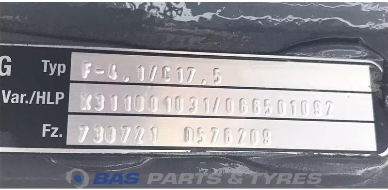 Mercedes-Benz Mercedes F-4.1/C17.5 Vooras A 972 331 12 01 - 앞 차축 트럭 용 : 사진 4 Mercedes-Benz Mercedes F-4.1/C17.5 Vooras A 972 331 12 01 - 앞 차축 트럭 용 : 사진 4