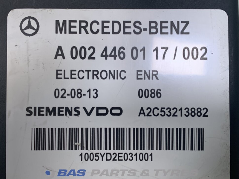 Mercedes-Benz Regeleenheid Axor Mercedes A 002 446 01 17 - ECU 트럭 용 : 사진 4 Mercedes-Benz Regeleenheid Axor Mercedes A 002 446 01 17 - ECU 트럭 용 : 사진 4