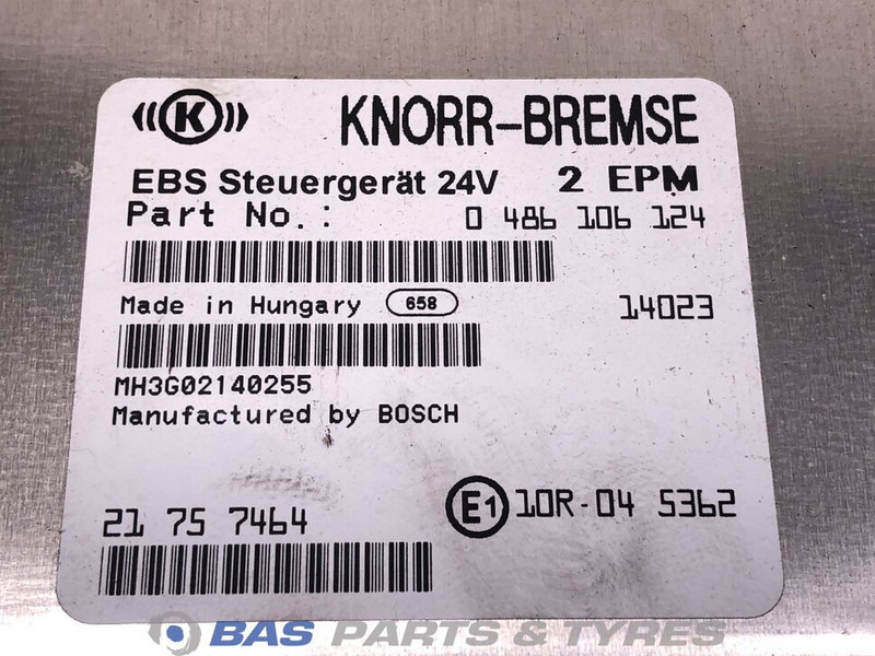 Renault  - ECU 트럭 용 : 사진 3 Renault  - ECU 트럭 용 : 사진 3