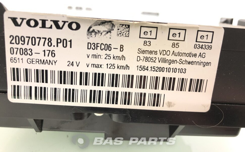 Volvo FL - 대시보드 트럭 용 : 사진 3 Volvo FL - 대시보드 트럭 용 : 사진 3