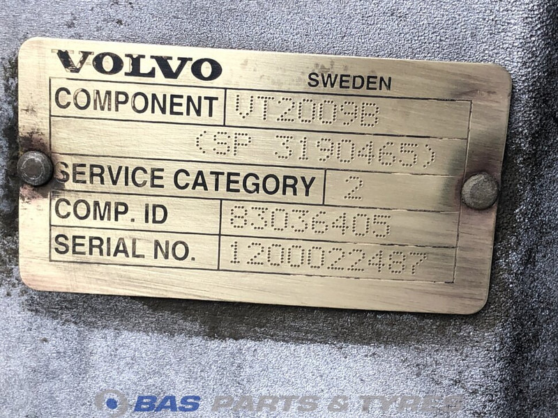 Volvo FM3 - 기어박스 트럭 용 : 사진 5 Volvo FM3 - 기어박스 트럭 용 : 사진 5