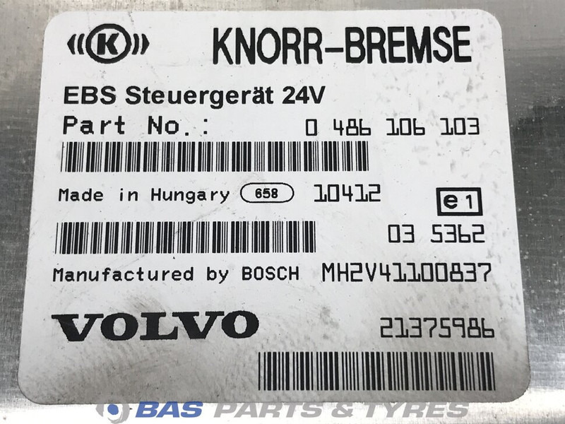 Volvo - ECU 트럭 용 : 사진 2 Volvo - ECU 트럭 용 : 사진 2