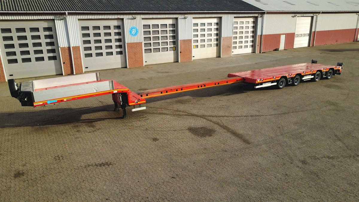 Goldhofer STN-L 4 Stepstar - 드롭사이드/ 플랫베드 세미 트레일러 : 사진 3 Goldhofer STN-L 4 Stepstar - 드롭사이드/ 플랫베드 세미 트레일러 : 사진 3