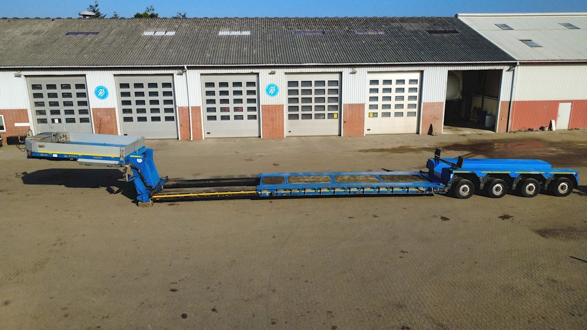 Goldhofer STZ-VP 4 A - 드롭사이드/ 플랫베드 세미 트레일러 : 사진 5 Goldhofer STZ-VP 4 A - 드롭사이드/ 플랫베드 세미 트레일러 : 사진 5