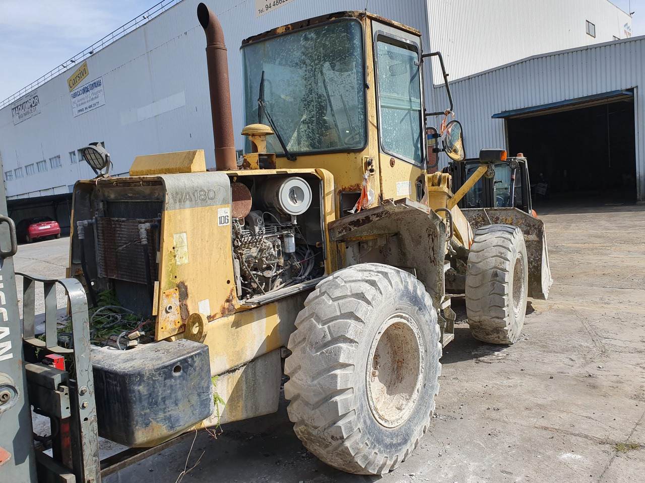 KOMATSU WA180.3 N/S:53070 - 휠 로더 : 사진 1 KOMATSU WA180.3 N/S:53070 - 휠 로더 : 사진 1