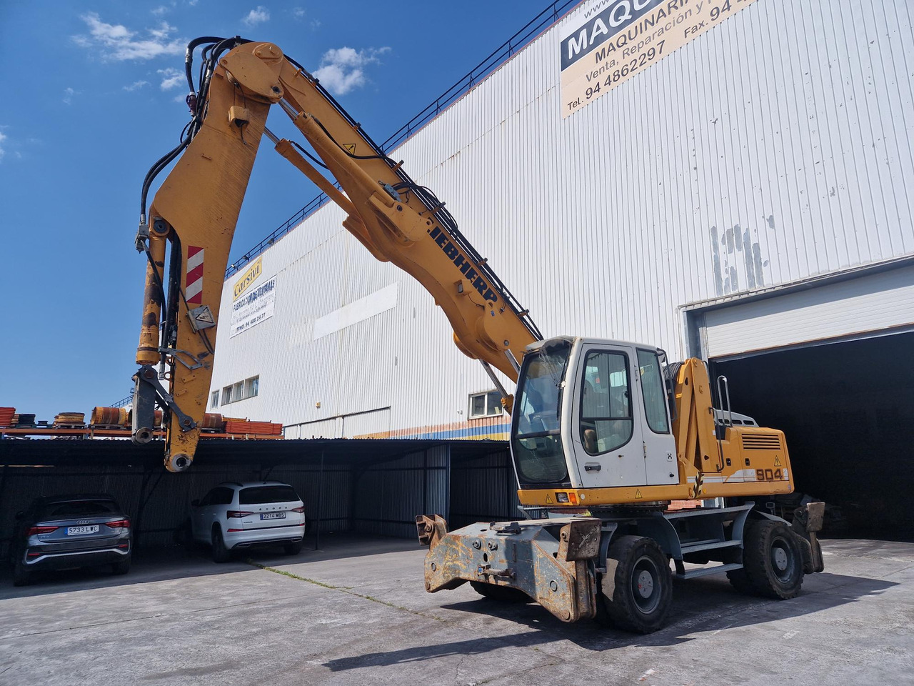LIEBHERR A904C (2010) - 폐기물/ 산업 처리기 : 사진 1 LIEBHERR A904C (2010) - 폐기물/ 산업 처리기 : 사진 1