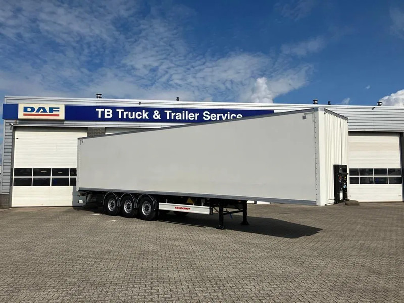 Kässbohrer SBT / 20 - 12 / 27 - Gesloten oplegger met 2x liftassen - 밀폐형 박스 세미 트레일러 : 사진 2 Kässbohrer SBT / 20 - 12 / 27 - Gesloten oplegger met 2x liftassen - 밀폐형 박스 세미 트레일러 : 사진 2