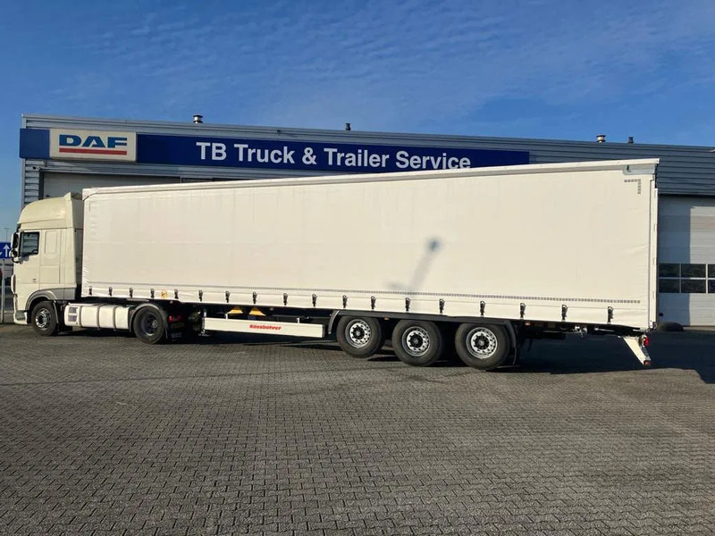 Kässbohrer SCS X / 90 - 12 / 27 Schuifzeilen met twee liftassen en hefdak 500mm - 커튼사이더 세미 트레일러 : 사진 4 Kässbohrer SCS X / 90 - 12 / 27 Schuifzeilen met twee liftassen en hefdak 500mm - 커튼사이더 세미 트레일러 : 사진 4