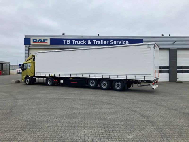 Kässbohrer SCS X+ / 90 - 12 / 27 Schuifzeilen multiplex vloer met palletkist 30 Europallets - 커튼사이더 세미 트레일러 : 사진 4 Kässbohrer SCS X+ / 90 - 12 / 27 Schuifzeilen multiplex vloer met palletkist 30 Europallets - 커튼사이더 세미 트레일러 : 사진 4