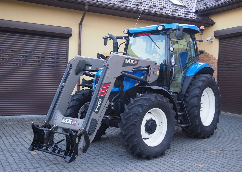 Ciągnik New Holland NH T6.140 2016 New Holland z Ładowaczem czołowym TUR - 장궤형 트랙터 : 사진 2 Ciągnik New Holland NH T6.140 2016 New Holland z Ładowaczem czołowym TUR - 장궤형 트랙터 : 사진 2