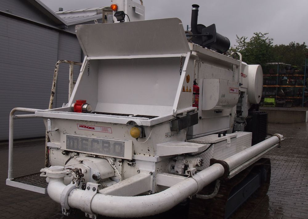 Pompa do betonu Mecbo Cartrack P4,65 APV 70bar 2009 Pompa do betonu MECBO P4,65 na gąsienicach - 고정식 콘크리트 펌프 : 사진 2 Pompa do betonu Mecbo Cartrack P4,65 APV 70bar 2009 Pompa do betonu MECBO P4,65 na gąsienicach - 고정식 콘크리트 펌프 : 사진 2