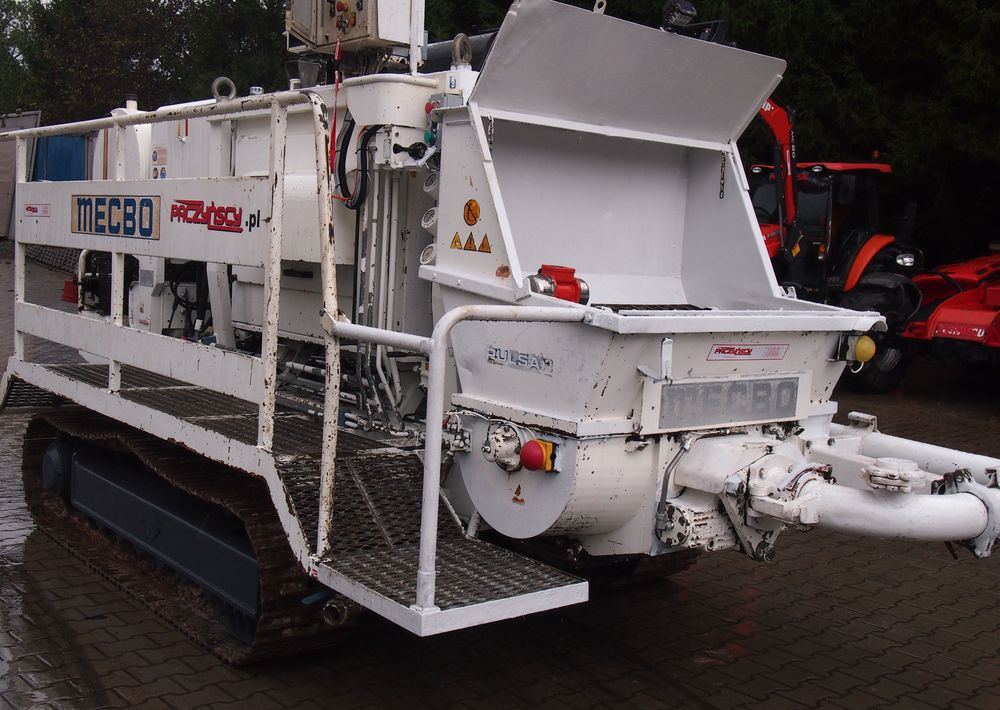 Pompa do betonu Mecbo Cartrack P4.65 APV/DI 2009 Pompa do betonu MECBO P4,65 2009r - 고정식 콘크리트 펌프 : 사진 4 Pompa do betonu Mecbo Cartrack P4.65 APV/DI 2009 Pompa do betonu MECBO P4,65 2009r - 고정식 콘크리트 펌프 : 사진 4