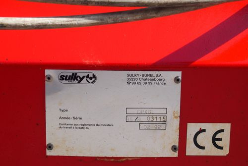 Rozsiewacz nawozów Sulky DPX GL 2000 18-24m Rozsiewacz nawozów Sulky - 비료 스프레더 : 사진 5 Rozsiewacz nawozów Sulky DPX GL 2000 18-24m Rozsiewacz nawozów Sulky - 비료 스프레더 : 사진 5