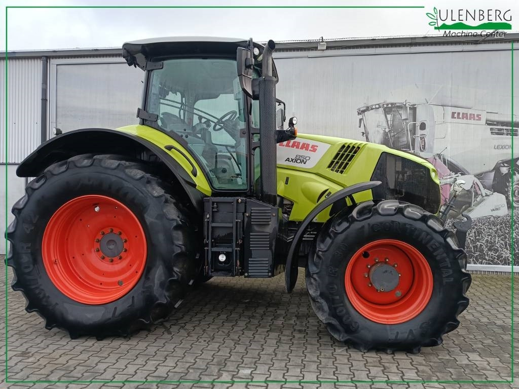 장궤형 트랙터 Claas Axion 850 CIS : 사진 9