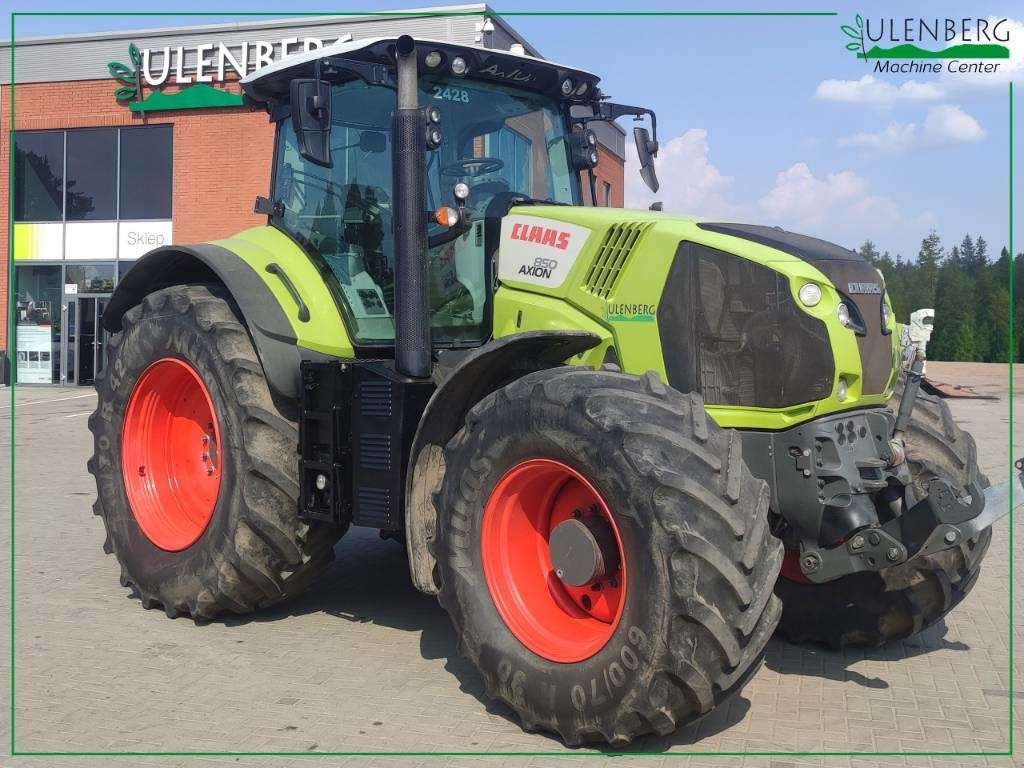 Claas Axion 850 CIS+ - 장궤형 트랙터 : 사진 1 Claas Axion 850 CIS+ - 장궤형 트랙터 : 사진 1