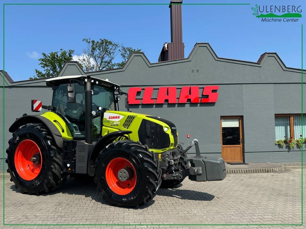 Claas Axion 870 Cmatic - 장궤형 트랙터 : 사진 1 Claas Axion 870 Cmatic - 장궤형 트랙터 : 사진 1