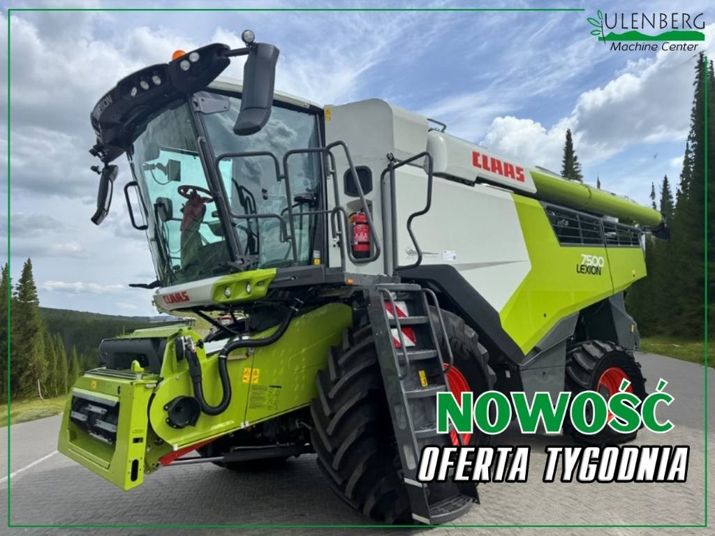 Claas LEXION 7500 +VARIO 930 + WÓZEK - 목초수확기 : 사진 1 Claas LEXION 7500 +VARIO 930 + WÓZEK - 목초수확기 : 사진 1