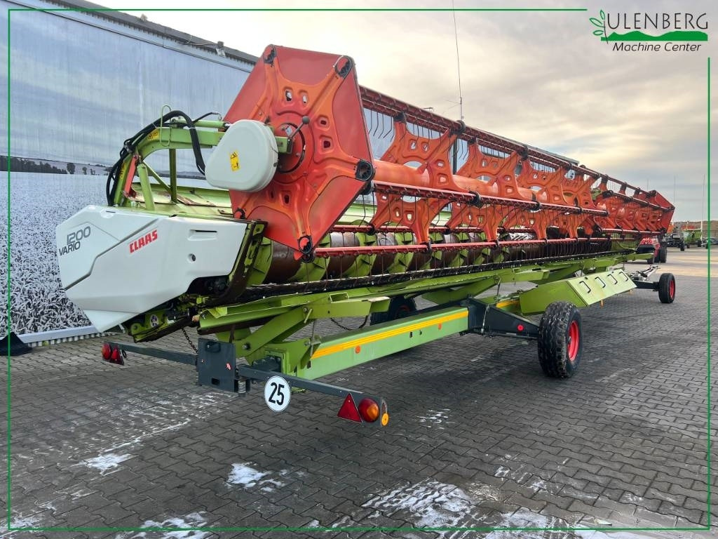 Claas Vario 1200 - 곡물 헤더 : 사진 1 Claas Vario 1200 - 곡물 헤더 : 사진 1