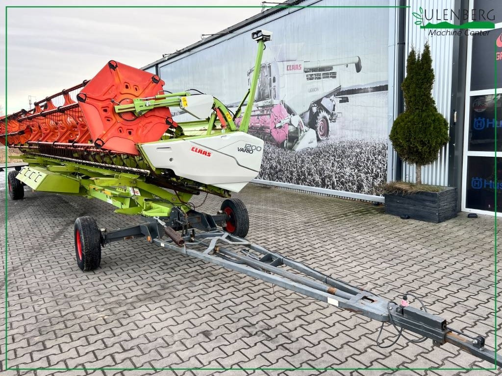 Claas Vario 1200 - 곡물 헤더 : 사진 4 Claas Vario 1200 - 곡물 헤더 : 사진 4