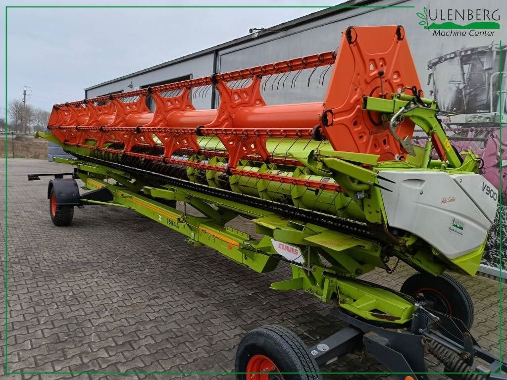 Claas Vario 900 + wózek transportowy - 곡물 헤더 : 사진 1 Claas Vario 900 + wózek transportowy - 곡물 헤더 : 사진 1