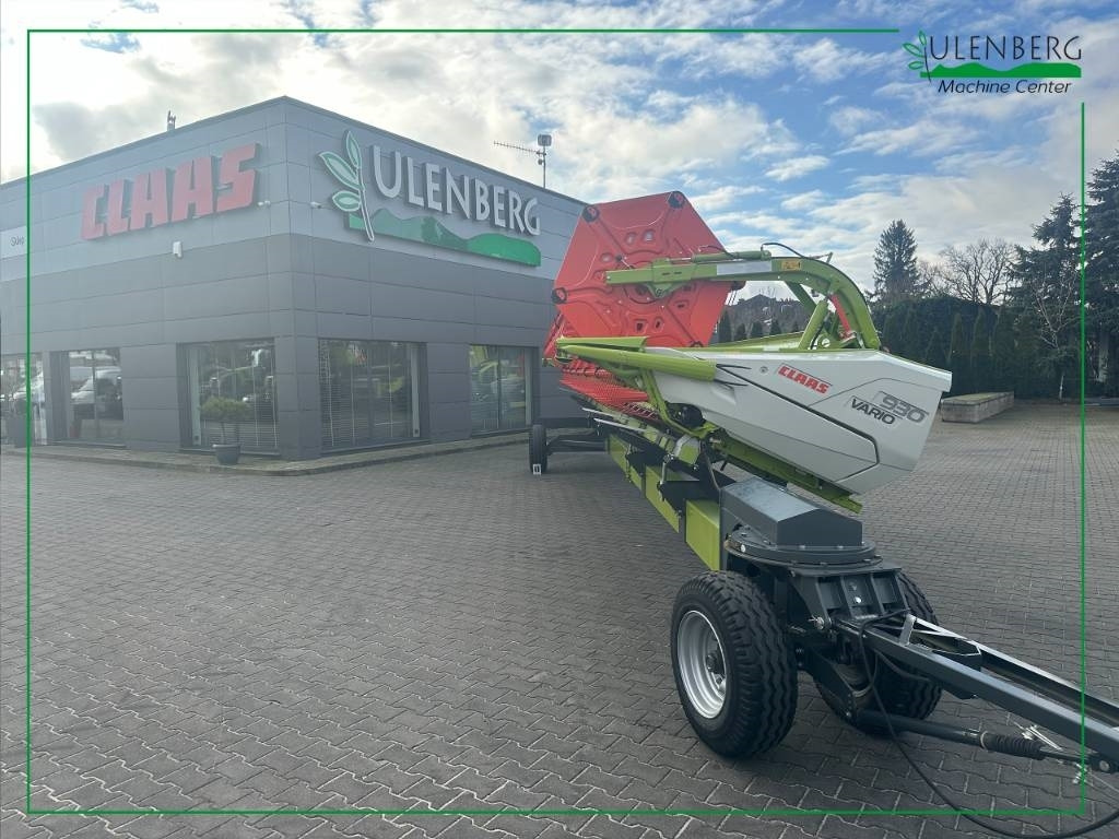 Claas Vario 930 - 곡물 헤더 : 사진 4 Claas Vario 930 - 곡물 헤더 : 사진 4