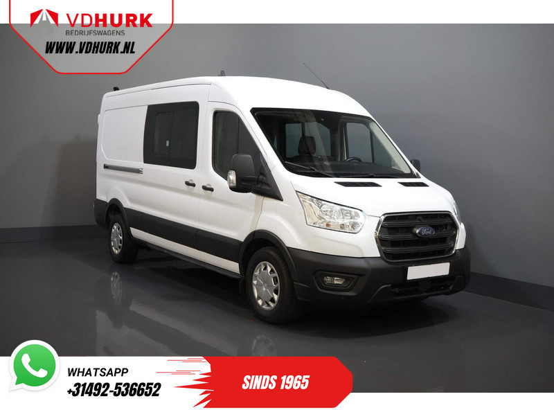 Ford Transit 2.0 TDCI 130 pk L3H2 DC Dubbel Cabine 7 Pers./ Riem V.V./ Adapt. Cruise/ CarPlay/ PDC/ Navi/ Camera/ Airco/ Trekhaak - 패널 밴, 콤비 밴 : 사진 1 Ford Transit 2.0 TDCI 130 pk L3H2 DC Dubbel Cabine 7 Pers./ Riem V.V./ Adapt. Cruise/ CarPlay/ PDC/ Navi/ Camera/ Airco/ Trekhaak - 패널 밴, 콤비 밴 : 사진 1