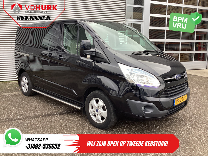 Ford Transit Custom 2.2 TDCI 155 pk Limited DC Dubbel Cabine 2xSchuifdeur/ Elek. Stoel/ Leder/ Stoelverw./ Sidebars/ Airco/ Navi/ Cruise/ Camera/ PD - 소형 밴, 콤비 밴 : 사진 1 Ford Transit Custom 2.2 TDCI 155 pk Limited DC Dubbel Cabine 2xSchuifdeur/ Elek. Stoel/ Leder/ Stoelverw./ Sidebars/ Airco/ Navi/ Cruise/ Camera/ PD - 소형 밴, 콤비 밴 : 사진 1