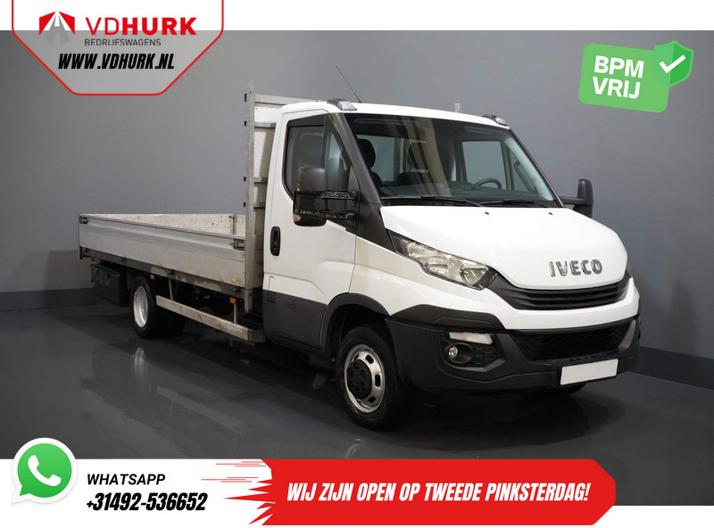 Iveco Daily 35C15 3.0 150 pk (450x210) Open Laadbak/ 3.5t Trekverm./ Tachograaf/ Gev.stoel/ Climate/ Cruise/ Trekhaak/ Pick Up - 플랫베드 밴 : 사진 1 Iveco Daily 35C15 3.0 150 pk (450x210) Open Laadbak/ 3.5t Trekverm./ Tachograaf/ Gev.stoel/ Climate/ Cruise/ Trekhaak/ Pick Up - 플랫베드 밴 : 사진 1
