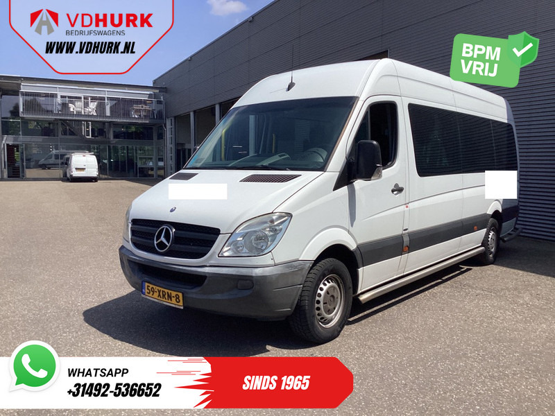 소형 버스, 승합차 Mercedes-Benz Sprinter 313 2.2 CDI L3H2 €10.527 Incl. BTW BPM VRIJ! EXPORT ONLY Combi/ 9 Persoons/ Kombi/ 9P/ Airco/ Rolstoellift : 사진 9