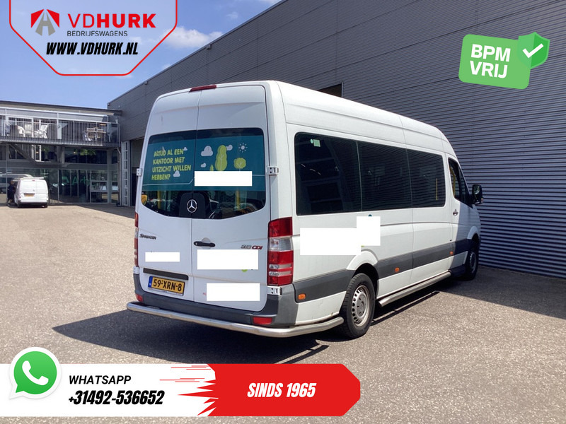 소형 버스, 승합차 Mercedes-Benz Sprinter 313 2.2 CDI L3H2 €10.527 Incl. BTW BPM VRIJ! EXPORT ONLY Combi/ 9 Persoons/ Kombi/ 9P/ Airco/ Rolstoellift : 사진 10