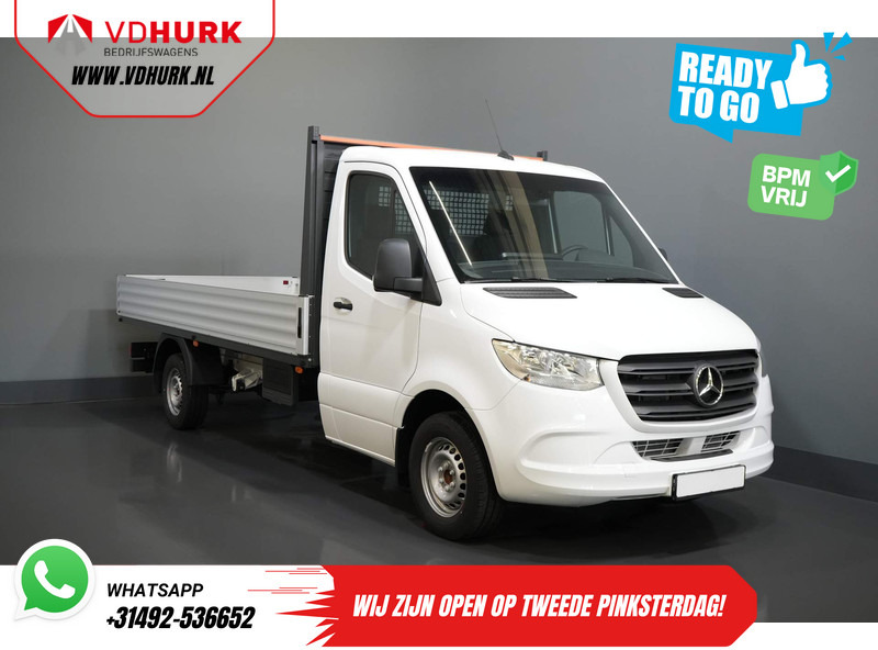 플랫베드 밴 Mercedes-Benz Sprinter 317 CDI Aut. L3 Open laadbak/ 3.5t Trekverm./ MBUX/ 4.3m bak/ Stoelverw./ Cruise/ Trekhaak : 사진 8