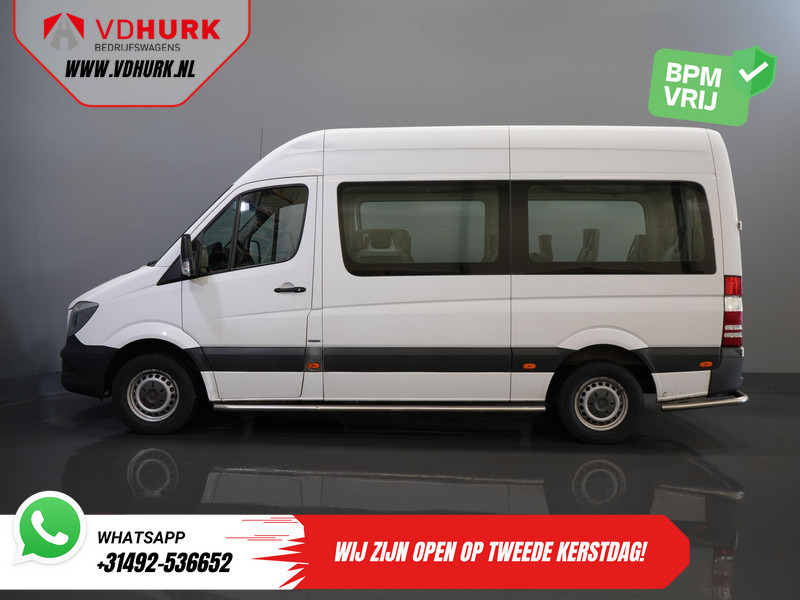 소형 버스, 승합차 Mercedes-Benz Sprinter Mercedes-Benz 313 2.2 CDI Aut. E6 L2H2 €10.890 Incl. BTW BPM VRIJ! EXPORT ONLY Combi/ 9 Persoons/ Kombi/ 9P/ Airco/ Rolstoellift : 사진 10