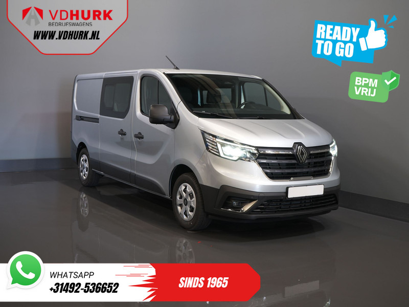 Renault Trafic 2.0 dCi 130 pk L2 BPM VRIJ! DC Dubbel Cabine LED/ 2xSchuifdeur/ Navi/ Carplay/ Camera/ PDC/ Cruise - 소형 밴, 콤비 밴 : 사진 1 Renault Trafic 2.0 dCi 130 pk L2 BPM VRIJ! DC Dubbel Cabine LED/ 2xSchuifdeur/ Navi/ Carplay/ Camera/ PDC/ Cruise - 소형 밴, 콤비 밴 : 사진 1