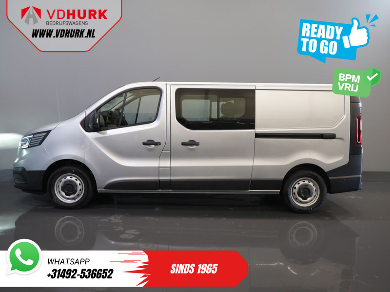 소형 밴, 콤비 밴 Renault Trafic 2.0 dCi 130 pk L2 BPM VRIJ! DC Dubbel Cabine LED/ 2xSchuifdeur/ Navi/ Carplay/ Camera/ PDC/ Cruise : 사진 10
