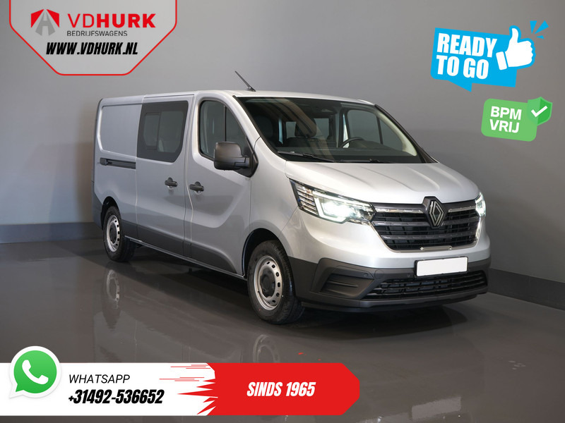 Renault Trafic 2.0 dCi 130 pk L2 BPM VRIJ! DC Dubbel Cabine LED/ 2xSchuifdeur/ Navi/ Carplay/ Camera/ PDC/ Cruise - 소형 밴, 콤비 밴 : 사진 1 Renault Trafic 2.0 dCi 130 pk L2 BPM VRIJ! DC Dubbel Cabine LED/ 2xSchuifdeur/ Navi/ Carplay/ Camera/ PDC/ Cruise - 소형 밴, 콤비 밴 : 사진 1