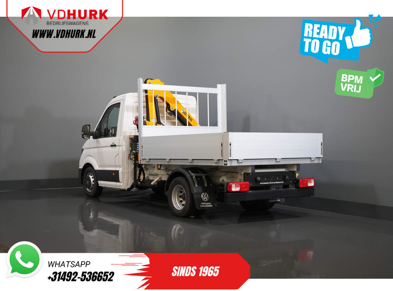 Volkswagen Crafter 50 165 pk Effer 352S Kraan/ Crane/ Kran/ Autokran/ PTO/ Open laadbak/ Dubbel Lucht - 플랫베드 밴 : 사진 3 Volkswagen Crafter 50 165 pk Effer 352S Kraan/ Crane/ Kran/ Autokran/ PTO/ Open laadbak/ Dubbel Lucht - 플랫베드 밴 : 사진 3