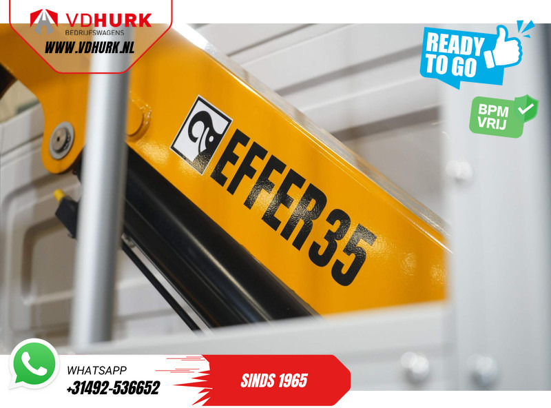 플랫베드 밴 Volkswagen Crafter 50 165 pk Effer 352S Kraan/ Crane/ Kran/ Autokran/ PTO/ Open laadbak/ Dubbel Lucht : 사진 16