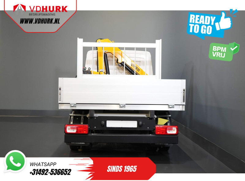 플랫베드 밴 Volkswagen Crafter 50 165 pk Effer 352S Kraan/ Crane/ Kran/ Autokran/ PTO/ Open laadbak/ Dubbel Lucht : 사진 6