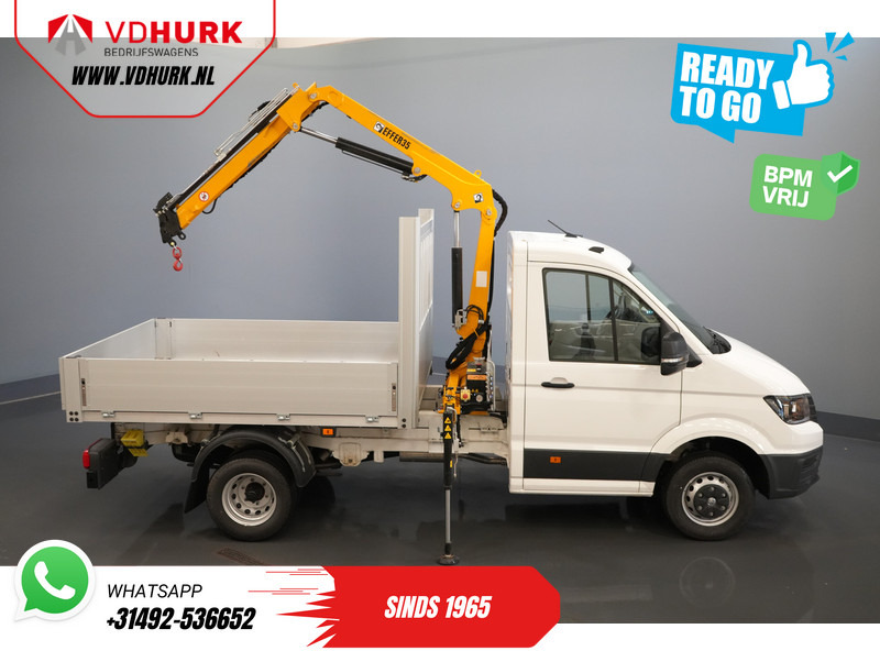 Volkswagen Crafter 50 165 pk Effer 352S Kraan/ Crane/ Kran/ Autokran/ PTO/ Open laadbak/ Dubbel Lucht - 밴 : 사진 4 Volkswagen Crafter 50 165 pk Effer 352S Kraan/ Crane/ Kran/ Autokran/ PTO/ Open laadbak/ Dubbel Lucht - 밴 : 사진 4