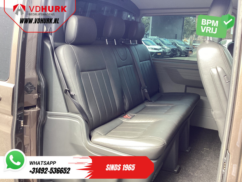 소형 밴, 콤비 밴 Volkswagen Transporter 2.0 TDI DSG Aut. 140 pk L2 DC Dubbel Cabine EXPORT ONLY NL Auto/ APK 04-2026/ Riem V.V./ Leder/ Cruise/ Camera/ Navi/ Sidebars/ : 사진 11