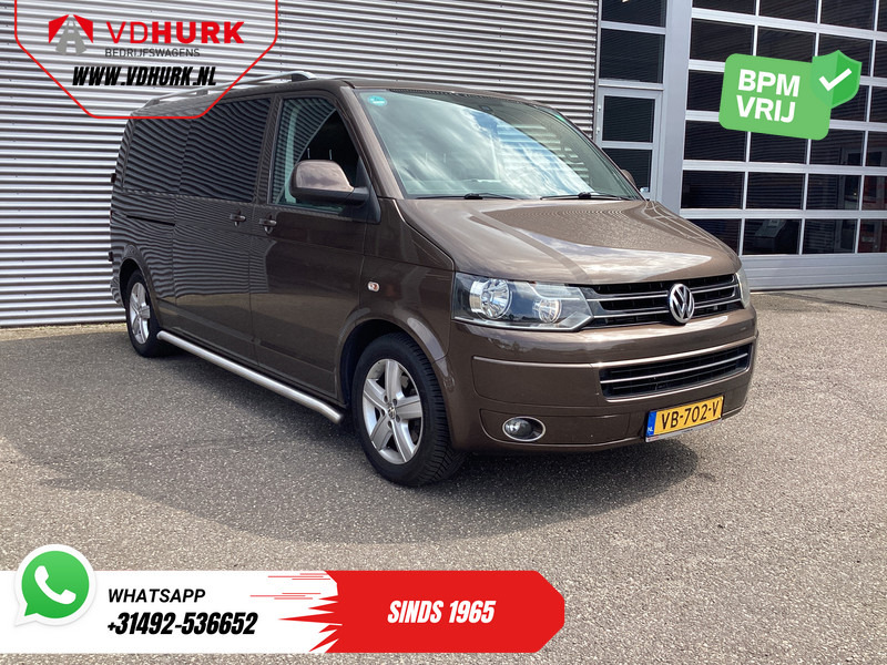 Volkswagen Transporter 2.0 TDI DSG Aut. 140 pk L2 DC Dubbel Cabine EXPORT ONLY NL Auto/ APK 04-2026/ Riem V.V./ Leder/ Cruise/ Camera/ Navi/ Sidebars/ - 소형 밴, 콤비 밴 : 사진 1 Volkswagen Transporter 2.0 TDI DSG Aut. 140 pk L2 DC Dubbel Cabine EXPORT ONLY NL Auto/ APK 04-2026/ Riem V.V./ Leder/ Cruise/ Camera/ Navi/ Sidebars/ - 소형 밴, 콤비 밴 : 사진 1