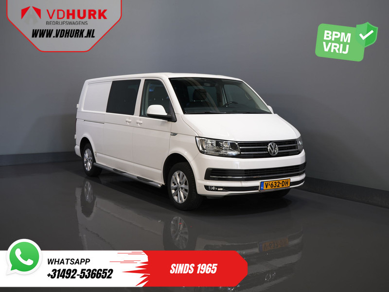 Volkswagen Transporter T6 2.0 TDI 150 pk DSG Aut. L2 Highline E6 DC Dubbel Cabine BPM VRIJ! Carplay/ Alarm/ Leder/ Cruise/ PDC/ Sidebars/ Trekhaak/ LMV - 소형 밴, 콤비 밴 : 사진 1 Volkswagen Transporter T6 2.0 TDI 150 pk DSG Aut. L2 Highline E6 DC Dubbel Cabine BPM VRIJ! Carplay/ Alarm/ Leder/ Cruise/ PDC/ Sidebars/ Trekhaak/ LMV - 소형 밴, 콤비 밴 : 사진 1