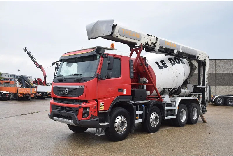 Volvo FMX 410 - 콘크리트 믹서 트럭 : 사진 2 Volvo FMX 410 - 콘크리트 믹서 트럭 : 사진 2